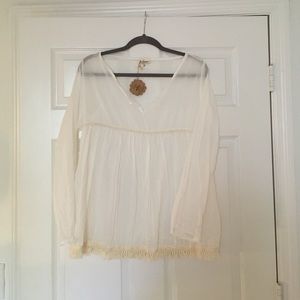 Natural Life boho blouse